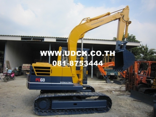 ขาย รถขุด KOMATSU รุ่น PC60-3- มือสองญี่ปุ่น