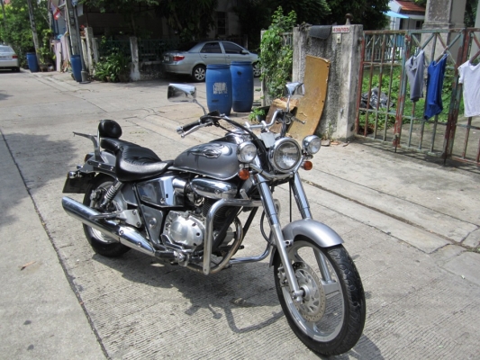 ยังไงก็ขาย honda phantom200 ปี48กุญแจบนเครื่องดีเดิมๆ ชุดโอนครบ