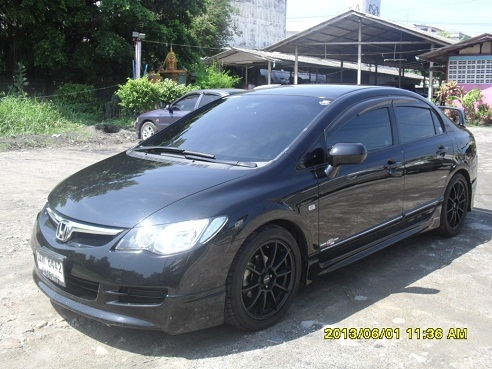 civic fd รถสวยพร้อมใช้ ติดแก็สแล้ว จัดไฟแนนทได้