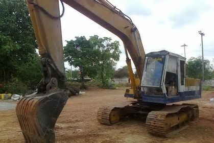 ขายแบ็คโฮ Hitachi 150 สภาพดี Tel. 088-4501277 ตลอด 24 ชม.