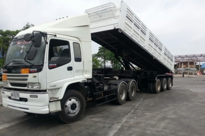 ขายหัวลาก Deca 320 ปี 51 + หางเซมิดั้มพ์สามคานแท้ยาว 9 m สวยมาก โทรเลย 088-4501277 ตลอด 24 ชม.