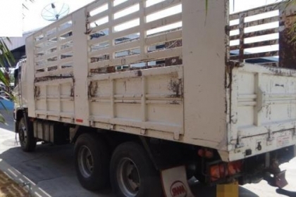 ขาย Hino Mega S500 แม่ลูกไม่ดั้ม เครื่อง 380 กระบะสามมิตร สวยมาก โทร 088-4501277
