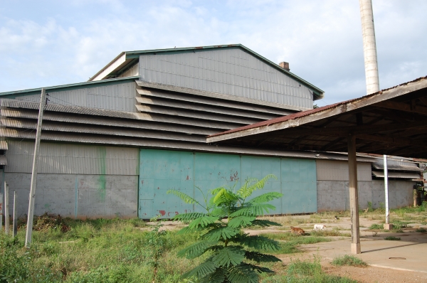 โครงสร้างโรงสีพร้อมเครื่องจักร