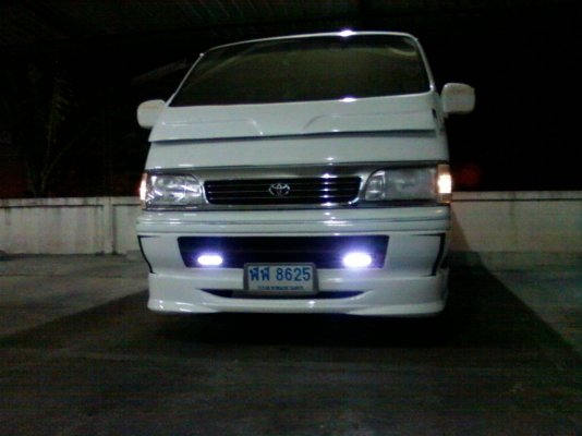 TOYOTA HIACE หัวจรวด ปี 91 เคื่อง1J LPG AUTOมี POWERมี  CENTRAL ROCK