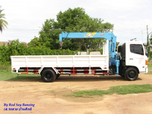 ขาย 6ล้อ ฮีโน่เครน 3 ตัน เมก้า 175 แรง ยาว 5.80  ปี 2004  สภาพสวยเดิมเครื่องดี พร้อมใช้งาน ชมก่อนได้ครับ สนใจติดต่อ 081-9425443