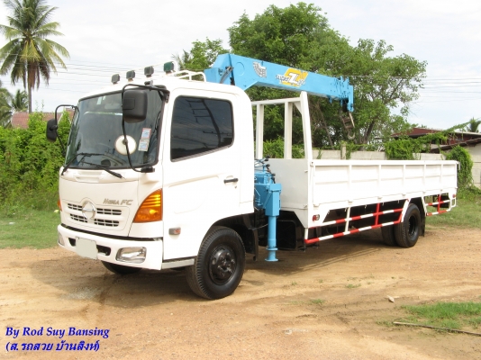 ขาย 6ล้อ ฮีโน่เครน 3 ตัน เมก้า 175 แรง ยาว 5.80  ปี 2004  สภาพสวยเดิมเครื่องดี พร้อมใช้งาน ชมก่อนได้ครับ สนใจติดต่อ 081-9425443