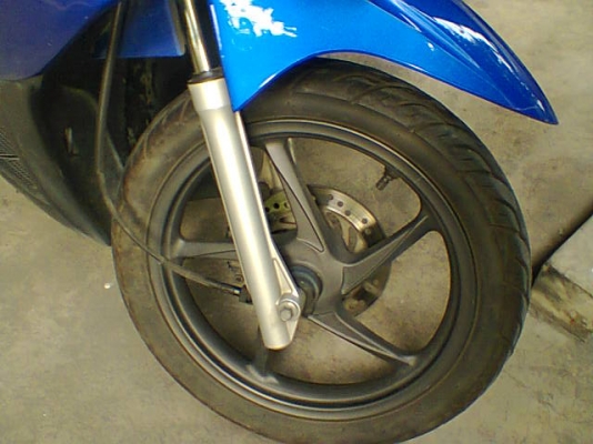 ขาย Honda Click 110 (ล้อแม็กแท้) สีน้ำเงินดำ