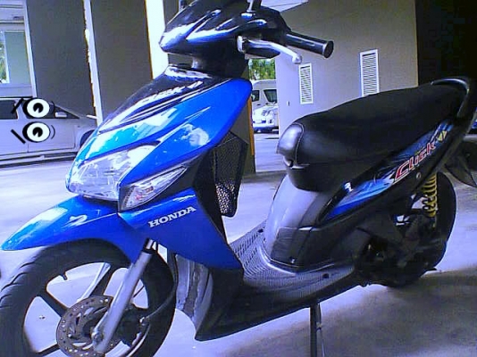 ขาย Honda Click 110 (ล้อแม็กแท้) สีน้ำเงินดำ