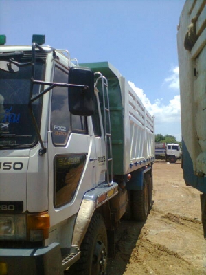 MISSUBISHI  URO1  2  เพลาดั้ม  กะบะเหล็กลูกฟูก  เครื่อง 6 D16  เทอร์โบ  อินเตอร์