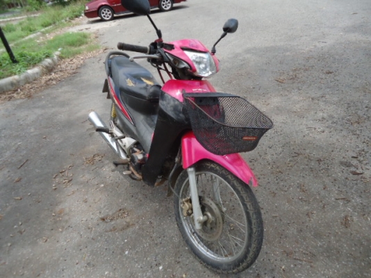 ขาย HONDA  WAVE 100S ,มีทะเบียน แต่ไม่มีเล่ม (NO BOOK) แต่มีหน้าเล่ม ต่อภาษีได้ 8,900.-