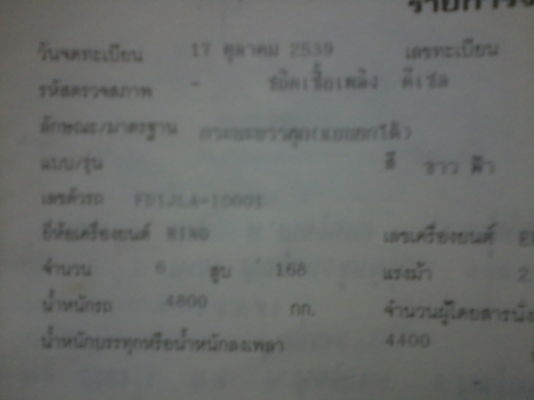 ขายรถดั้มHINO...FD4E ขายรถดั้มHINO...FD4E