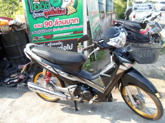 ขาย HONAD WAVE 125 I รถสีดำ-น้ำตาล รถปี54 เครื่องเดิมๆๆ เครื่องดี สภาพภายนอกสวย มีเล่มครบ ขา27,000บาท