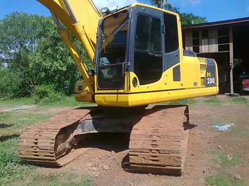 KOMATSU PC200-8 ปี2007ใช้งาน8000ช.มเศษไฟฟ้าครบ