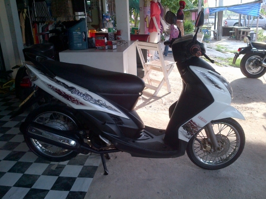 ด่วน!มีโอ ปี52 รถเครื่องเดิมแน่นๆ พร้อมใช้ ทะเบียน+เอกสารโอน ภาษีไม่หมด