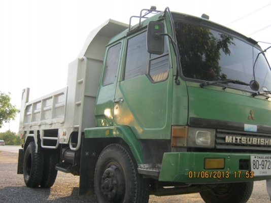 .ขายรถบรรทุกหกล้อดั้ มิซูบิชิ FK 457H เครื่อง6D16 เครื่อง 220 แรงม้า เทอร์โบ