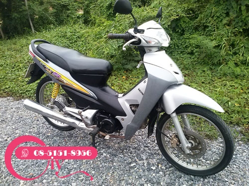 ขายด่วน WAVE100 ubox ปี 49 เครื่องแรงดี ก้านไม่ดังภาษีไม่ขาดชุดโอนครบ โทร 085-1518956