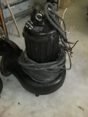 ไดโว้ใช้ในอุสาหกรรมโรงงานญี่ปุ่นแท้สภาพพร้อมใช้Shinmaywa15KW 4P 200V 3เพรส200mm 60H2 62A ราคา15,000บาท