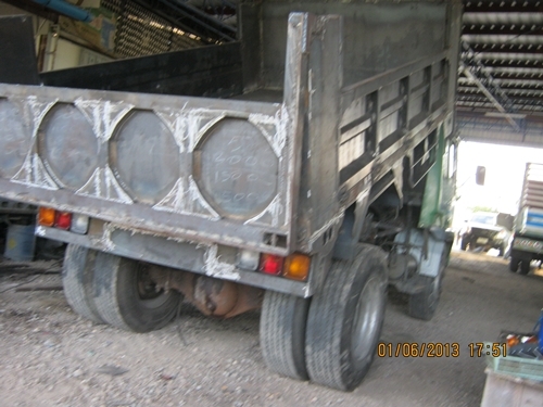 ขายรถบรรทุกหกล้อดั้ มิซูบิชิ FK 457H เครื่อง6D16 เครื่อง 220 แรงม้า เทอร์โบ