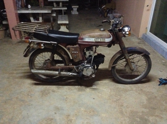 ขายรถyamaha 100cc ต่อรองได้จ้า แถมเครื่องอีกตัว