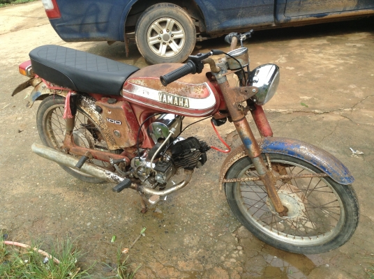 ขายรถyamaha 100cc ต่อรองได้จ้า แถมเครื่องอีกตัว