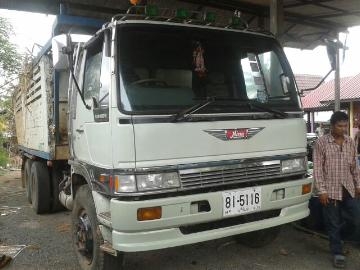 ขายรถบรรทุก 10ล้อ HINO เครื่อง HO7C 185