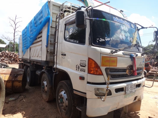 ขาย สิบล้อพ่วง  แม่-ลูก ดัมพ์  HINO  MEGA 320   ปี 48  กระบะสามมิตร  ยางเรเดียลทุกเส้น  สภาพเดิมๆ  พร้อมใช้งาน