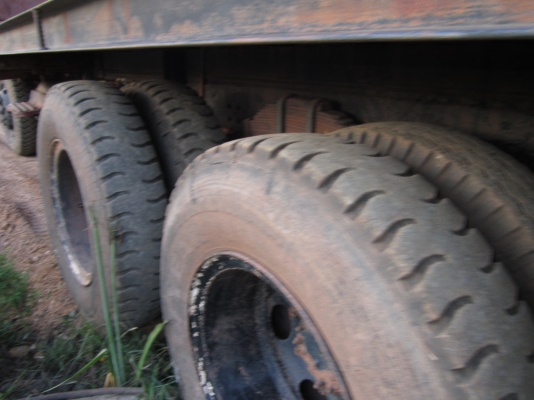 ขายรถเทลเลอร์บรรทุกรถเกี่ยว หรือรถแม็คโคร หัวยาวสภาพดี