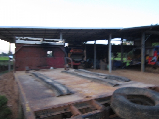 ขายรถเทลเลอร์บรรทุกรถเกี่ยว หรือรถแม็คโคร หัวยาวสภาพดี