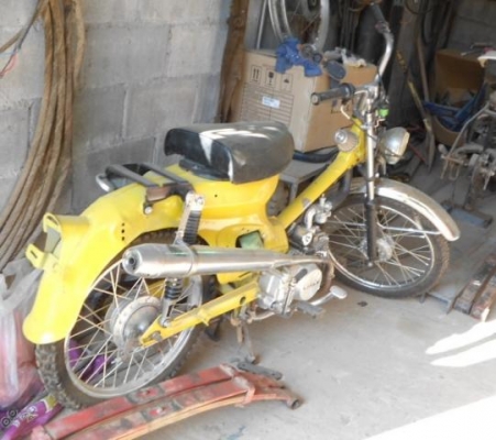 ขายโครง Honda C_70 ยืนคันเอาไปปั้นขับได้เลย