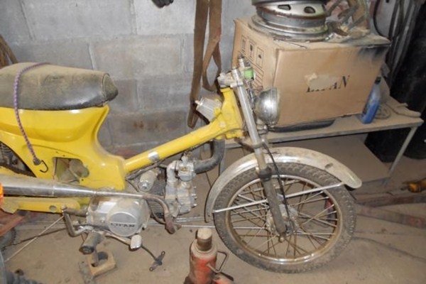 ขายโครง Honda C_70 ยืนคันเอาไปปั้นขับได้เลย