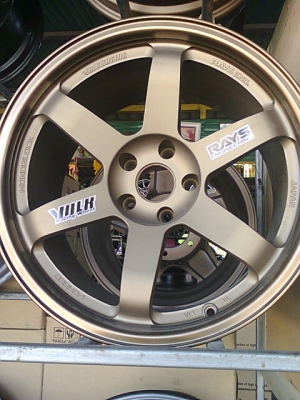 ล้อ TE 37เหมือนแท้ขอบ18ใหม่ 22500
