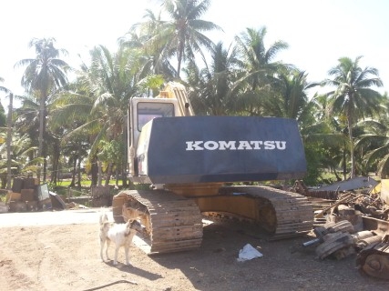 ขายรถแบ็คโฮ Komatsu PC200-5 ไฟฟ้าครบทุกจุด พร้อมเอกสาร