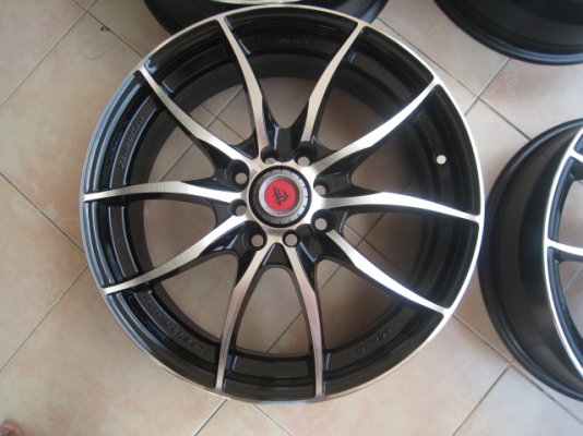 ขายล้อแม็ก Lenso samurai sc-08 17"x7" et40 4รู 100,114.3 (081-3747940)