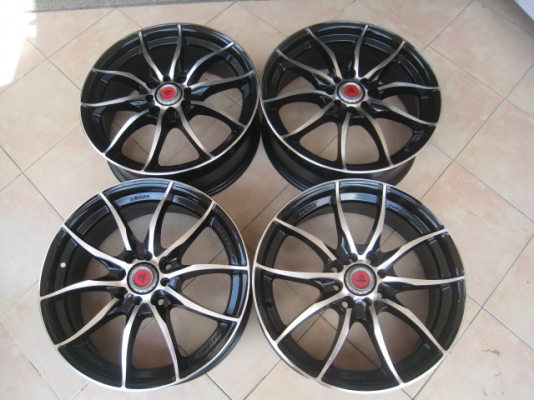 ขายล้อแม็ก Lenso samurai sc-08 17"x7" et40 4รู 100,114.3 (081-3747940)