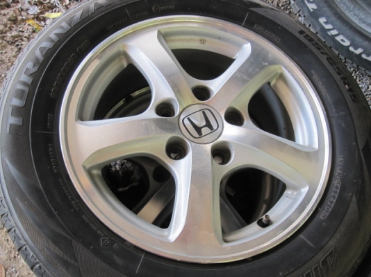 แม็กเก๋ง Honda พร้อมยาง ขายถูกๆ