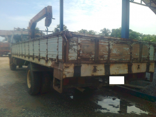 รถบรรทุก 6 ล้อ ISUZU ROCKY 195 แรง พร้อมเครน 3 ตัน 3 ปลอก รถพร้อมใช้งาน ราคาสุดคุ้ม