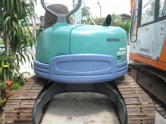 ขายแบคโฮ KOMATSU แบบ PC40FR-2 เก่านอกรถใช้งานน้อย ช่วงล่างดี เครื่องดี ปั้มแรง สภาพสวย ราคาไม่แพง ขายแบคโฮ KOMATSU แบบ PC40FR-2 เก่านอกรถใช้งานน้อย ช่วงล่างดี เครื่องดี ปั้มแรง สภาพสวย ราคาไม่แพง