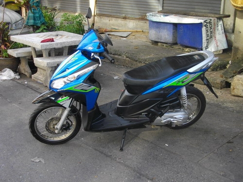 ขาย Click I หัวฉีด สีน้ำเงิน-ดำ สวยสุภาพ เครื่องเยี่ยม มีคู่มือรับประกันศูนย์+หัวฉีด5ปี ราคา 23000 บาท