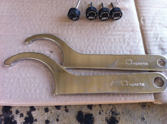 ขายสตรัทปรับเกลียว bc sports V2 ราคา 13900 ใส่ toyota corolla AE 93-97