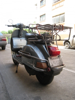 ขายเวสป้า px150เดิมมากๆรถคนเเก่มือเดียว