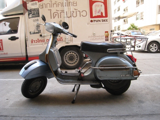 ขายเวสป้า px150เดิมมากๆรถคนเเก่มือเดียว