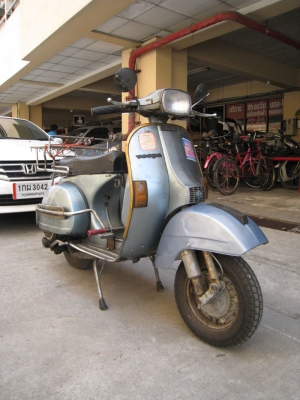 ขายเวสป้า px150เดิมมากๆรถคนเเก่มือเดียว