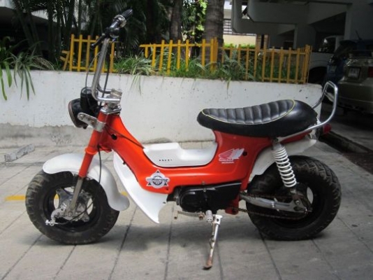 Honda Chaly&hellip;ชาลีไฟบนแนวๆจิ๊กโก๋ขาลุย ล้อโต ท่อยกเสียงมันส์ เครื่องเดิมแรงส์ cdi ช้าอดชัวร์ กทม.
