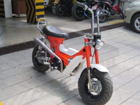 Honda Chaly&hellip;ชาลีไฟบนแนวๆจิ๊กโก๋ขาลุย ล้อโต ท่อยกเสียงมันส์ เครื่องเดิมแรงส์ cdi ช้าอดชัวร์ กทม.