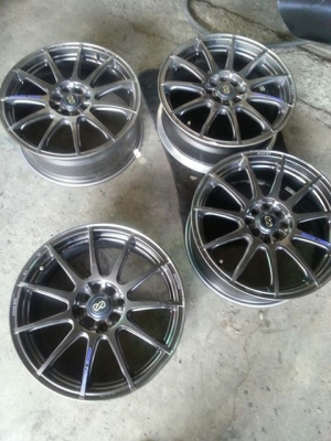 ขายๆๆๆ Enkei tunning ขอบ17 กว้าง7 สวยๆฝาครบ