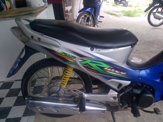 ด่วน!เวฟ125R กุญแจใหญ่ ปี48 รถเครื่องเดิมแน่นๆ พร้อมใช้ ทะเบียน+เอกสารโอน ภาษีไม่หมด 088-2197709