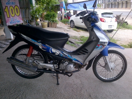 ขาย!ซูซูกิเบ๊ช125cc ปี50 รถเครื่องเดิมแน่นๆ พร้อมใช้ ทะเบียน+เอกสารโอน ภาษีไม่หมด 088-2197709