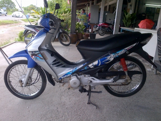ขาย!ซูซูกิเบ๊ช125cc ปี50 รถเครื่องเดิมแน่นๆ พร้อมใช้ ทะเบียน+เอกสารโอน ภาษีไม่หมด 088-2197709