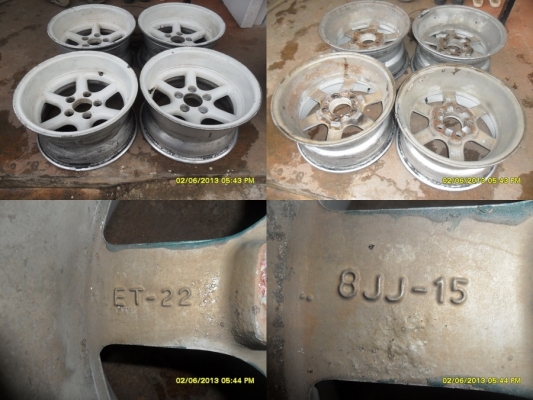 ขายล้อแม็กขอบ 15 '' 5 รู114.3 กว้าง 8 '' ออฟลึก-22