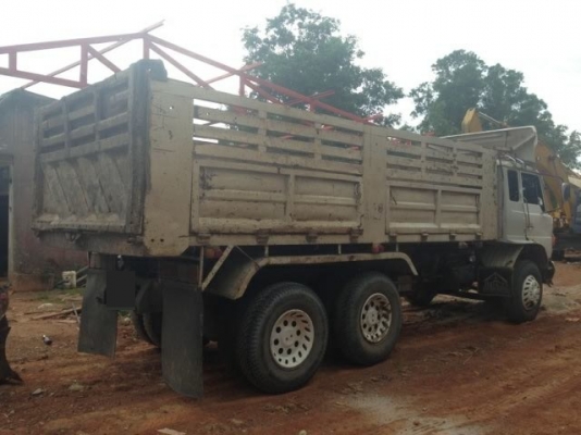 ขาย 10 ล้อดั๊ม HINO FN 187 เครื่อง HO7D 195 แรงม้า กระบะสามมิตร สนใจโทร 0819701072